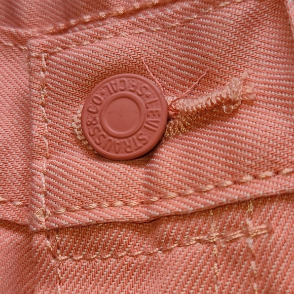 Levi's 501 pink raw men's jeans - Picture 15 of 16